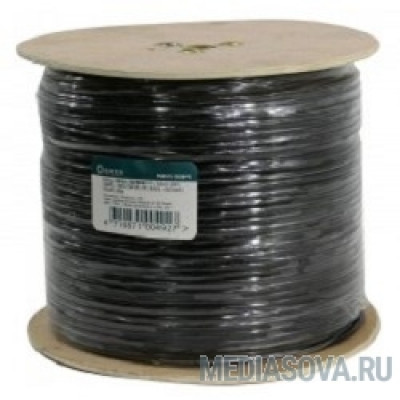  5bites Express FS6575-305BPE FTP/SOLID/6CAT/23AWG/COPPER/PE/BLACK/OUTDOOR/DRUM/305M