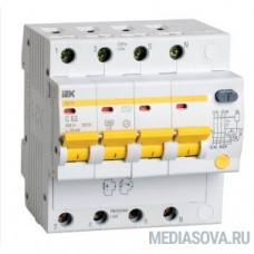 Iek MAD10-4-025-C-300 Диф.автомат АД14 4Р 25А 300мА ИЭК