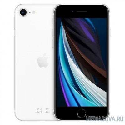  Apple iPhone SE 64GB White [MHGQ3RU/A] (New 2020)