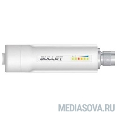  UBIQUITI BulletM2-HP Ультракомпактная точка доступа Wi-Fi, AirMax, Рабочая частота 2.4ГГц, Выходная мощность 30 дБм