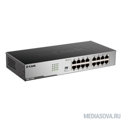  D-Link DGS-1016D/I1A Неуправляемый коммутатор с 16 портами 10/100/1000Base-T