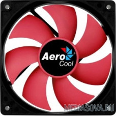 Fan Aerocool Force 12 PWM / 120mm/ 4pin/ Red blade
