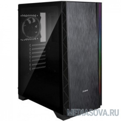  Корпус ZALMAN Z3 NEO, без БП, боковое окно (закаленное стекло), черный,  ATX