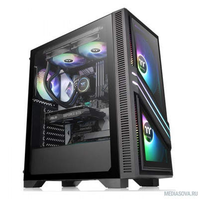 Корпус Thermaltake Versa T35 RGB черный без БП ATX 2x120mm 2xUSB2.0 1xUSB3.0 audio bott PSU [CA-1R7-00M1WN-00]