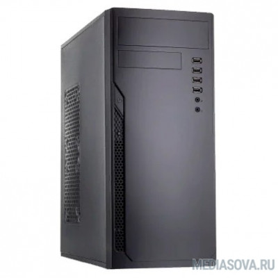  Foxline FL-301 ATX, w/o  PSU 1x5.25EXT, 1x3.5EXT, 4x3.5INT, 4xUSB2.0, HDA, w/o FAN, no pwr cord