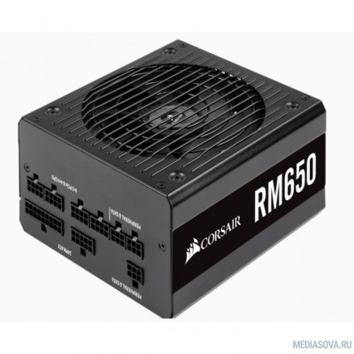 Блок питания Corsair RM650 CP-9020194-EU  80+ gold (20+4pin) APFC 120mm fan 9xSATA Cab Manag RTL