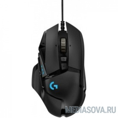  910-005470  Logitech G502 Laser Gaming Mouse RGB Tunable 16000dpi USB HERO