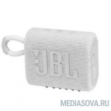 Колонка порт. JBL GO 3 белый 4.2W 1.0 BT (JBLGO3WHT)