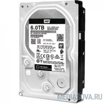 Жесткий диск 6TB WD Black (WD6003FZBX) Serial ATA III, 7200 rpm, 256Mb buffer