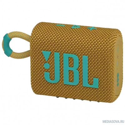 Динамик JBL Портативная акустическая система JBL GO 3 желтая