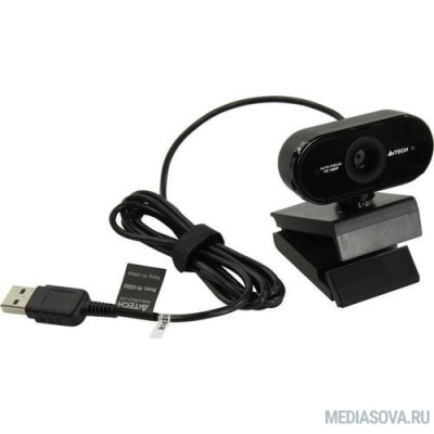  Камера Web A4Tech PK-930HA, черный 2Mpix (1920x1080) USB2.0 с микрофоном [PK-930HA]