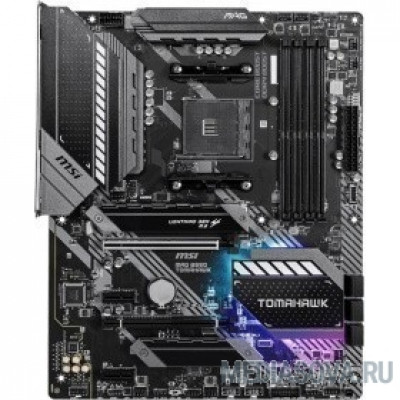 Материнская плата Материнская плата MSI MAG B550 TOMAHAWK Soc-AM4 AMD B550 4xDDR4 ATX AC`97 8ch(7.1) 1 x 2.5Gigabit + Gigabit Ethernet RAID+HDMI+DP
