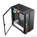  GameMax Корпус Brufen C3 BG без БП, MidiT, ATX, Корич.,черно/серый  Зак. стекл., USB 3.0, 1*120; 1*140мм вент.