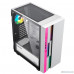  GameMax Корпус Brufen C3 WP без БП, MidiT, ATX, Бело-роз, Зак. стекл., USB 3.0, 1*120; 1*140мм вент.