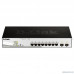  D-Link DGS-1210-10P/FL1A Управляемый коммутатор 2 уровня с 8 портами 10/100/1000Base-T и 2 портами 1000Base-X SFP (8 портов с поддержкой PoE 802.3af/802.3at (30 Вт), PoE бюджет 65 Вт)