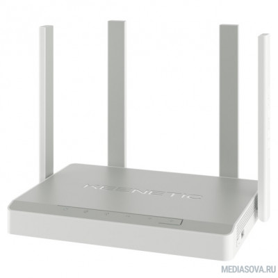  Keenetic Hero 4G (KN-2310) Гигабитный интернет-центр с модемом 4G/3G, двухдиапазонным Mesh Wi-Fi AC1300, двухъядерным процессором, 5-портовым Smart-коммутатором и портом USB