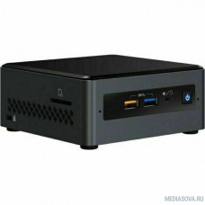 Intel NUC BOXNUC7CJYH Celeron J4005, 2.7 GHz, DDR4 SODIMM (up to 2400MHz/8Gb), VGA Intel HD Graphics(2xHDMI 2.0), 4xUSB3.0, 1x2.5HDD, WiFi+BT, SHXC, no powercord, 961251