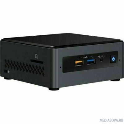  Intel NUC BOXNUC7CJYH Celeron J4005, 2.7 GHz, DDR4 SODIMM (up to 2400MHz/8Gb), VGA Intel HD Graphics(2xHDMI 2.0), 4xUSB3.0, 1x2.5HDD, WiFi+BT, SHXC, no powercord, 961251