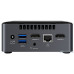  Intel NUC BOXNUC7CJYH Celeron J4005, 2.7 GHz, DDR4 SODIMM (up to 2400MHz/8Gb), VGA Intel HD Graphics(2xHDMI 2.0), 4xUSB3.0, 1x2.5HDD, WiFi+BT, SHXC, no powercord, 961251
