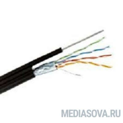  REXANT (01-0144) Кабель FTP CAT5e 4 пары (305м) 0.51 мм OUTDOOR + ТРОС*1