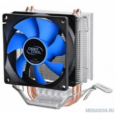 Устройство охлаждения(кулер) Deepcool ICE EDGE MINI FS V2.0 Soc-FM2+/AM2+/AM3+/AM4/1150/1151/1155/ 3-pin 25dB Al+Cu 100W 276gr Ret