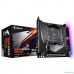 Материнская плата Gigabyte B550I AORUS PRO AX Soc-AM4 AMD B550 2xDDR4 mini-ITX AC`97 8ch(7.1) 2.5Gg RAID+HDMI+DP