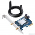  Сетевой адаптер WiFi + Bluetooth Asus PCE-AC58BT AC2100 PCI Express (ант.внеш.съем)