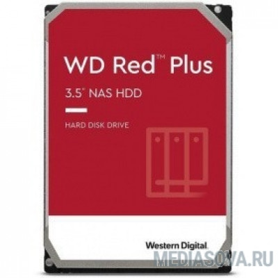 Жесткий диск 6TB WD NAS Red Plus (WD60EFZX) Serial ATA III, 5640- rpm, 256Mb, 3.5