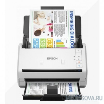  EPSON WorkForce DS-530II  (B11B261401) , A4, протяжной, 600dpi, 35 стр. / мин, USB3.0, DADF 