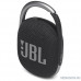  Колонка порт. JBL Clip 4 черный 5W 1.0 BT 15м 500mAh (JBLCLIP4BLK)