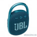  Динамик JBL Портативная акустическая система  JBL CLIP 4, синяя (JBLCLIP4BLU)