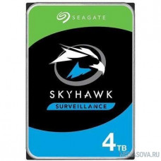 4TB Seagate Skyhawk (ST4000VX013) Serial ATA III, 5900 rpm, 256mb, для видеонаблюдения