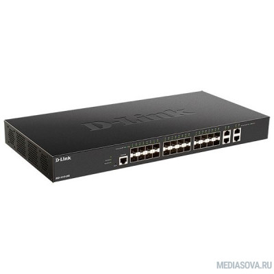  D-Link DXS-1210-28S/A1A Настраиваемый коммутатор с 24 портами 10GBase-X SFP+ и 4 портами 10GBase-T