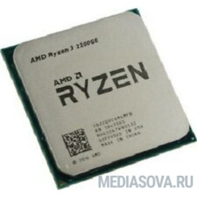  Процессор CPU AMD Ryzen 3 PRO 2200GE OEM