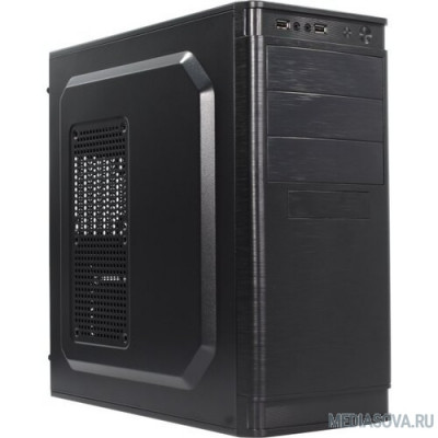  PowerCool Корпус S2005BK-500W (Midi Tower, Black, ATX 500W-120mm, 24+8pin)