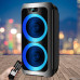  Ginzzu GM-212, Акустическая система Midi, RGB/BT/USB/TF/FM/ДУ