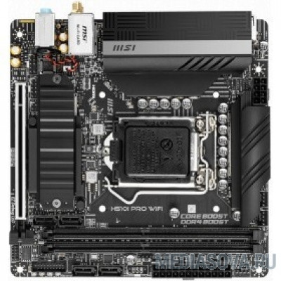 Материнская плата MSI H510 S1200 MITX H510I PRO WIFI 