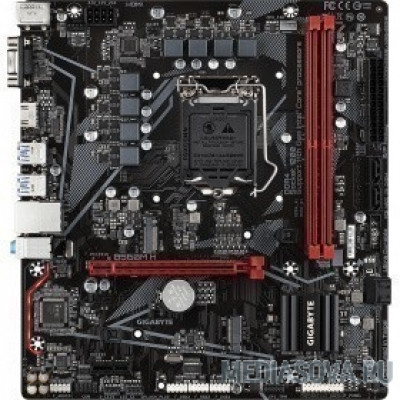 Материнская плата Gigabyte B560M H Soc-1200 Intel B560 2xDDR4 mATX AC`97 8ch(7.1) GbLAN+VGA+HDMI