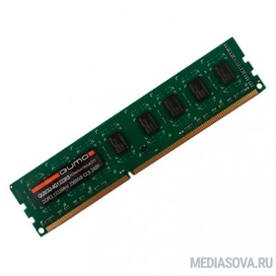 Оперативная память QUMO DDR3 DIMM 4GB (PC3-10600) 1333MHz QUM3U-4G1333K9