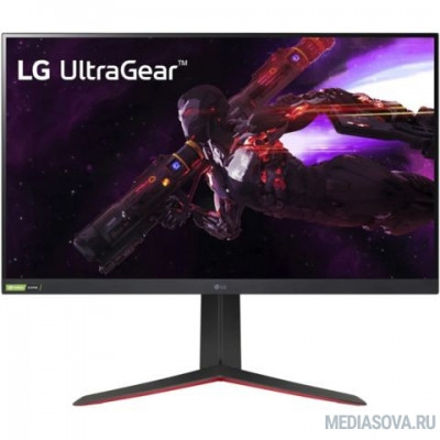  LCD LG 31.5'' 32GP850-B IPS 2560х1440 180hz 1ms 350cd 178/178 1000:1 10bit(8bit+FRC) HDR10 2xHDMI2.0 DisplayPort1.4 FreeSync AudioOut 2xUSB3.2 Pivot VESA