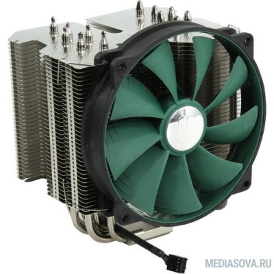  Кулер DEEPCOOL LUCIFER V2 S1155/S1156/S1150/S2011/S1366/S775/AM2/AM2+/AM3/AM3+/FM1/FM2 (8шт/кор, TDP 150W, PWM, 6 тепл. трубкок ) RET.