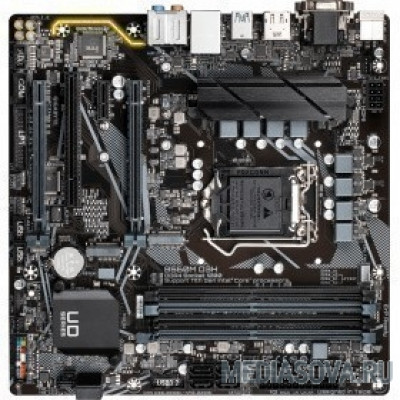 Материнская плата Gigabyte B560M D3H RTL Soc-1200 Intel B560 4xDDR4 mATX AC`97 8ch(7.1) GbLAN+VGA+DVI+HDMI+DP