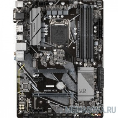 Материнская плата Gigabyte B560 HD3 Soc-1200 Intel B560 4xDDR4 ATX AC`97 8ch(7.1) GbLAN+VGA+DVI+HDMI+DP