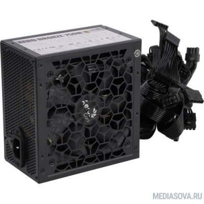 Блок питания Блок питания 750W Aerocool AERO BRONZE 750W 80+ bronze (24+4+4pin) APFC 120mm fan 6xSATA RTL (AERO BRONZE 750W)