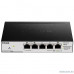  D-Link DGS-1100-05PDV2/A1A Настраиваемый L2 коммутатор с 5 портами 10/100/1000Base-T (2 порта PoE, 1 порт для питания коммутатора по PoE). Питание осуществляется только по PoE.