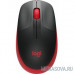  Мышь Logitech M190 красный/черный оптическая (1000dpi) беспроводная USB (2but)