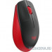  Мышь Logitech M190 красный/черный оптическая (1000dpi) беспроводная USB (2but)