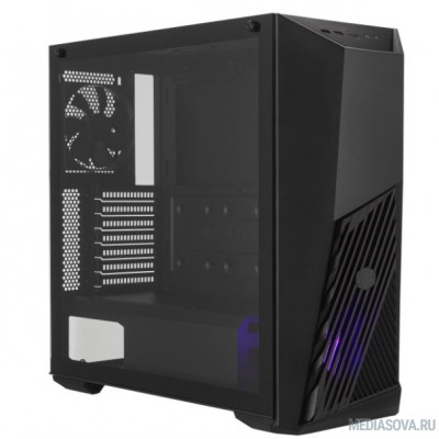  Корпус Cooler Master MasterBox K501L RGB TG черный без БП ATX 5x120mm 4x140mm 1xUSB2.0 1xUSB3.0 audio bott PSU