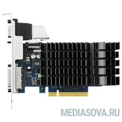 Видеокарта ASUS GT730-SL-2GD5-BRK RTL 2Gb, GDDR5, GT730, 64bit, HDCP, D-Sub, DVI, HDMI, PCI-E
