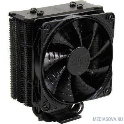  Кулер DEEPCOOL GAMMAXX GTE V2 BLACK LGA1366/115X/AM4/AM3/+/AM2/+/FM2/+/FM1 (20шт/кор, TDP 180Вт, PWM, Black Fan 120mm, 4 тепл. трубки прямого контакта) RET
